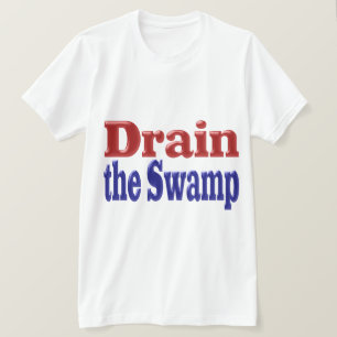 Blauer Scampingtext zeichnen T-Shirt