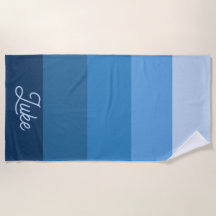 Blauer schattierter Ombre-Verlauf