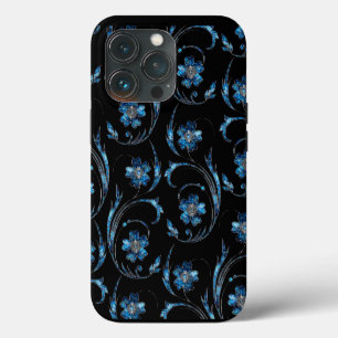 Blauer Schimmer Floral 2 Case-Mate iPhone Hülle
