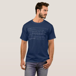 Blauer Schirm Windows des Todes T-Shirt