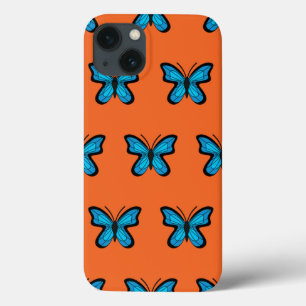 Blauer Schmetterling Case-Mate iPhone Hülle