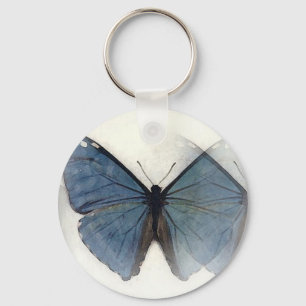 Blauer Schmetterling Schlüsselanhänger