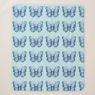 Blauer Schmetterling Sherpadecke