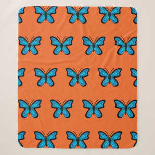 Blauer Schmetterling Sherpadecke