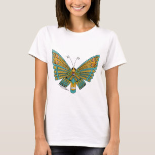 Blauer Schmetterling T-Shirt