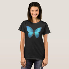 Blauer Schmetterling T-Shirt