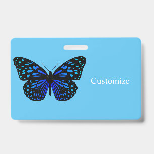 Blauer Schmetterling Thunder_Cove Ausweis