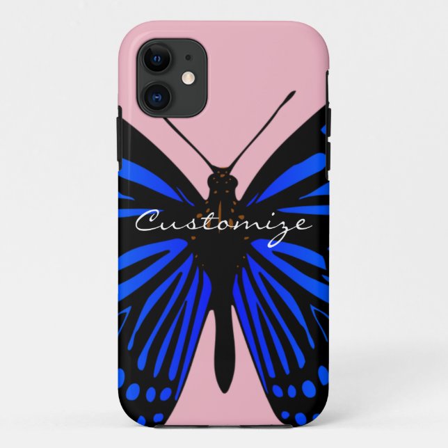 Blauer Schmetterling Thunder_Cove Case-Mate iPhone Hülle (Rückseite)
