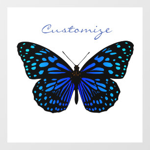 Blauer Schmetterling Thunder_Cove Fensteraufkleber
