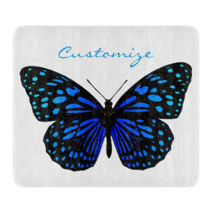 blauer Schmetterling Thunder_Cove Schneidebrett