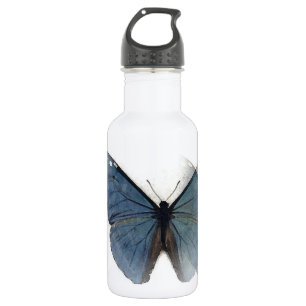 Blauer Schmetterling Trinkflasche