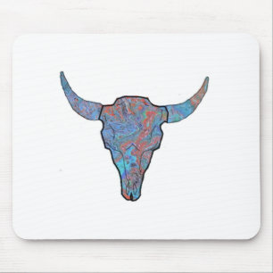 Blauer Schnabelschlauch Mousepad