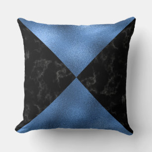 Blauer/schwarzer Fohlen Reversible Decorative Kiss Kissen