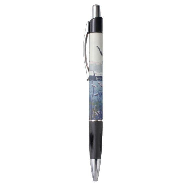 Blauer Seegrasstift Hollands Kugelschreiber (Oberseite (Vertikal))