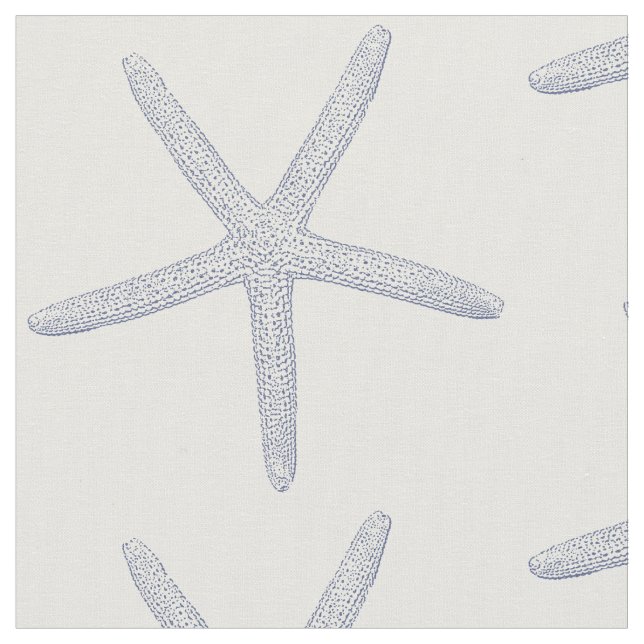 Blauer Seeteufel Stoff (Nahaufnahme)