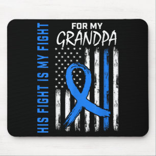 Blauer sein Kampf ist mein Kampf gegen Diabetes Be Mousepad