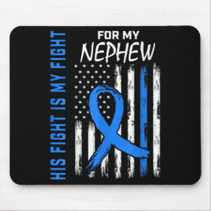 Blauer sein Kampf ist mein Kampf gegen Diabetes Be Mousepad