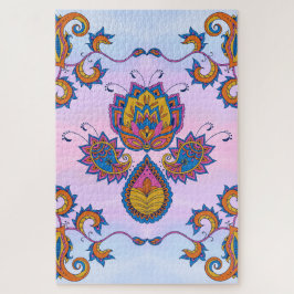 Blauer Serenity-Garten – Florale Pastell-Träume