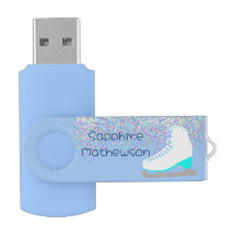 blauer Skaten Konfetti-Sprinkler