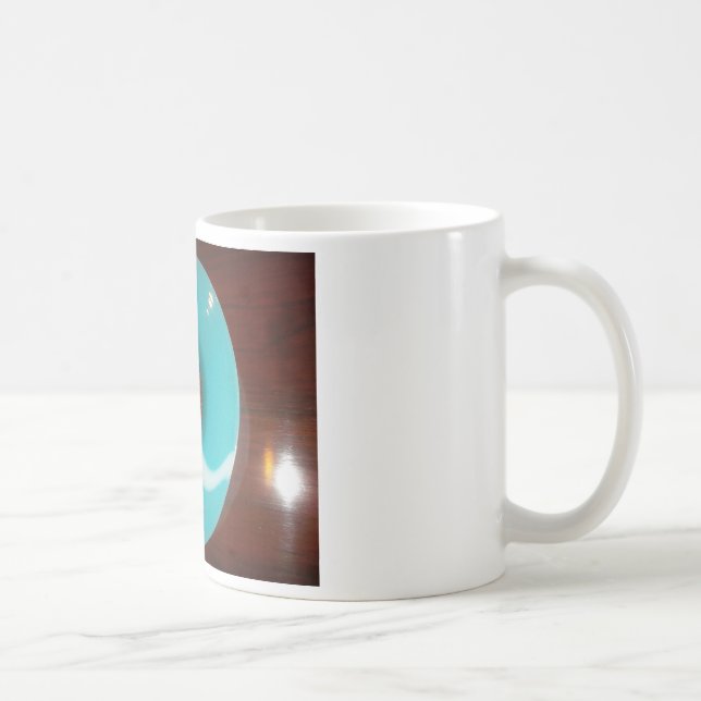 Blauer Skeezer Kaffeetasse (Rechts)