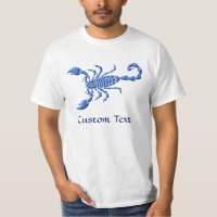 Blauer Skorpion