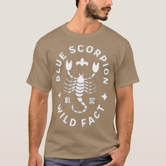 Blauer Skorpion T-Shirt