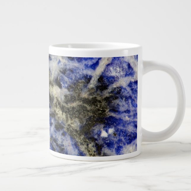 Blauer Sodalith Jumbo-Tasse (Rechts)