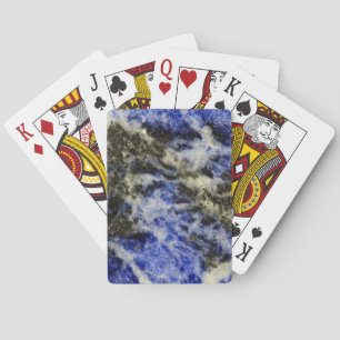 Blauer Sodalith Spielkarten