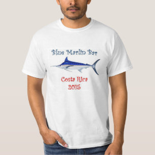 Blauer Speerfisch-Bar Hotel Del Rey Costa Rica T-Shirt