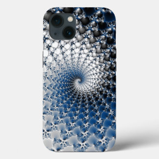 Blauer Spiral Case-Mate iPhone Hülle