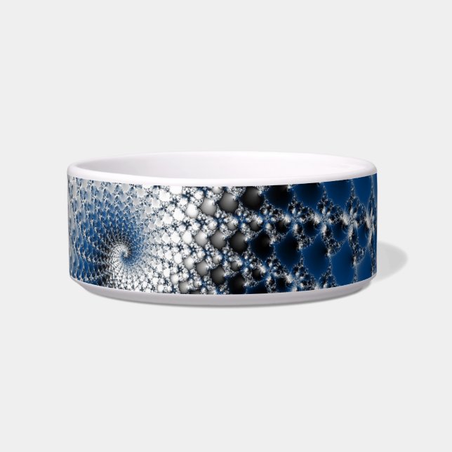 Blauer Spiral Napf (Vorderseite)