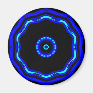 Blauer Stern-Magnet Magnet