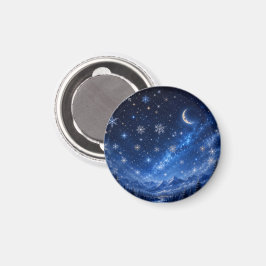 BLAUER STERNENHIMMEL | HIMMELSKÜHLSC HRANK MAGNET