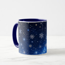 BLAUER STERNENNACHT-HIMMEL | HIMMELSTASSE TASSE