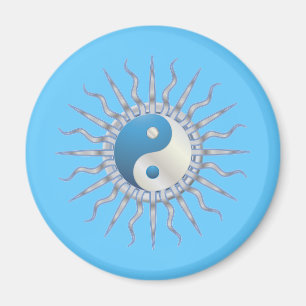 Blauer Sternexplosion Yang Magnet