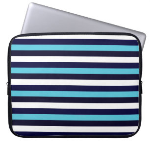 Blauer Streifen Laptopschutzhülle