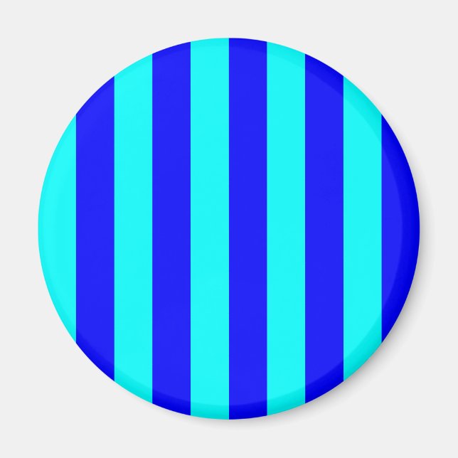 Blauer Streifen Magnet (Vorne)