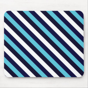 Blauer Streifen Mousepad