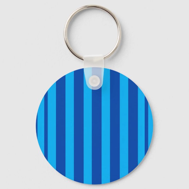 Blauer Streifen Schlüsselanhänger (Vorderseite)