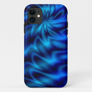 Blauer Strudel iPhone 11 Hülle