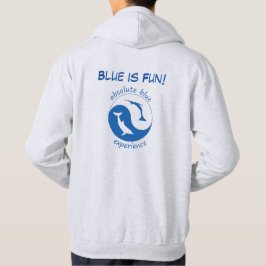 Blauer Sweatshirt