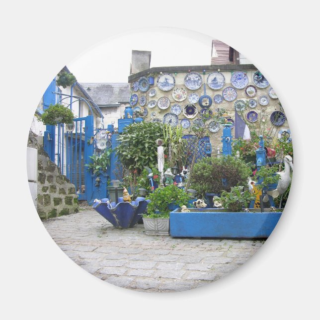 Blauer Tafel Sondermagnet Magnet (Vorne)