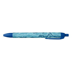 Blauer Tarnungs-Muster-Stift Kugelschreiber