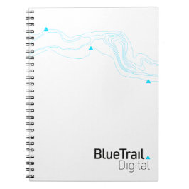 Blauer Trail Digital Spiralblock Notizblock