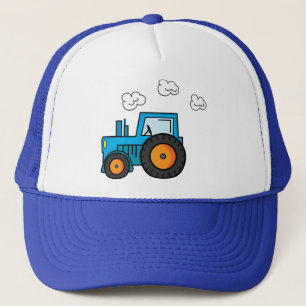 Blauer Traktor Truckerkappe