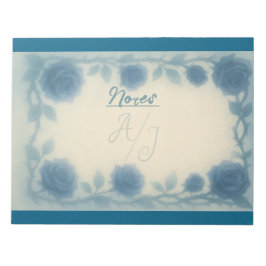 Blauer Traum Notizblock