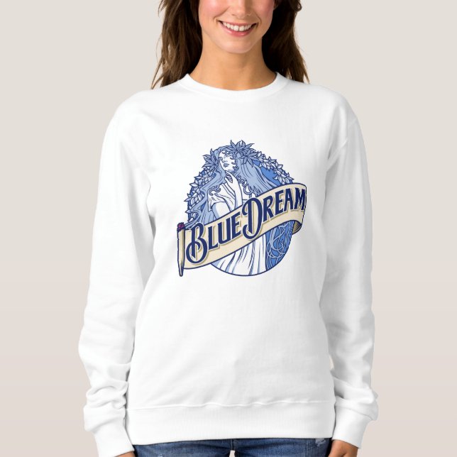 Blauer Traum Sweatshirt (Vorderseite)