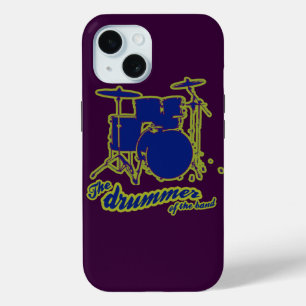 Blauer Trommler Case-Mate iPhone Hülle