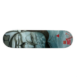 Blauer TypSkateboard Skateboard