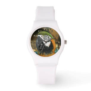 Blauer und gelber Macaw von Amazonas Armbanduhr